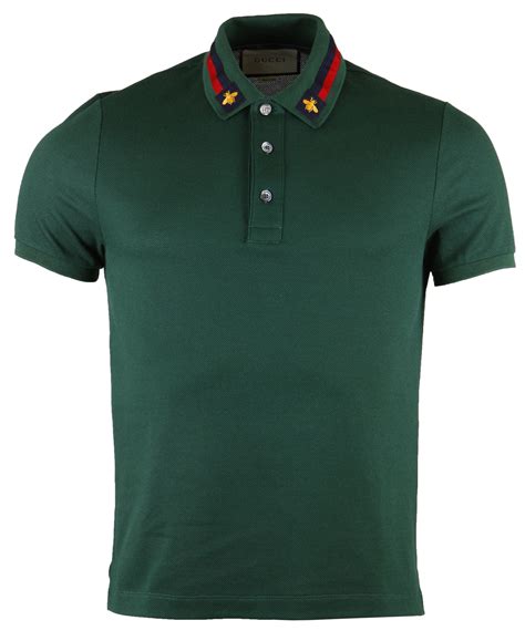 gucci collar shirt bee|Gucci bee polo shirt.